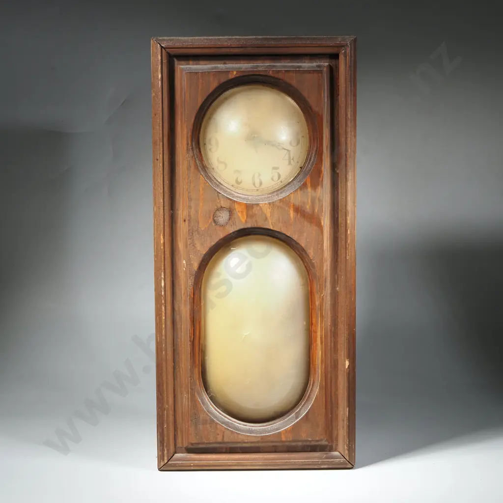 Vintage Timber Framed Wall Clock Image 1++