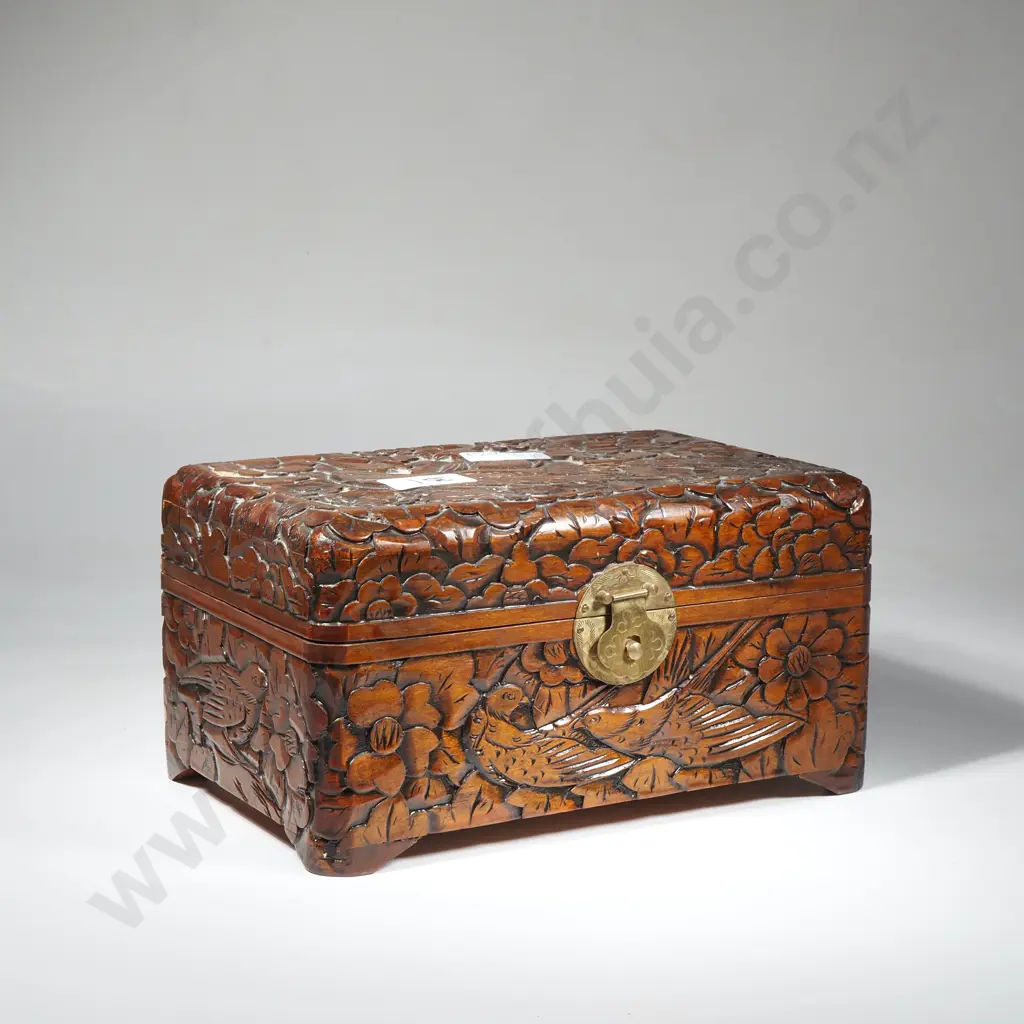 Caved Wooden Box Image 1++