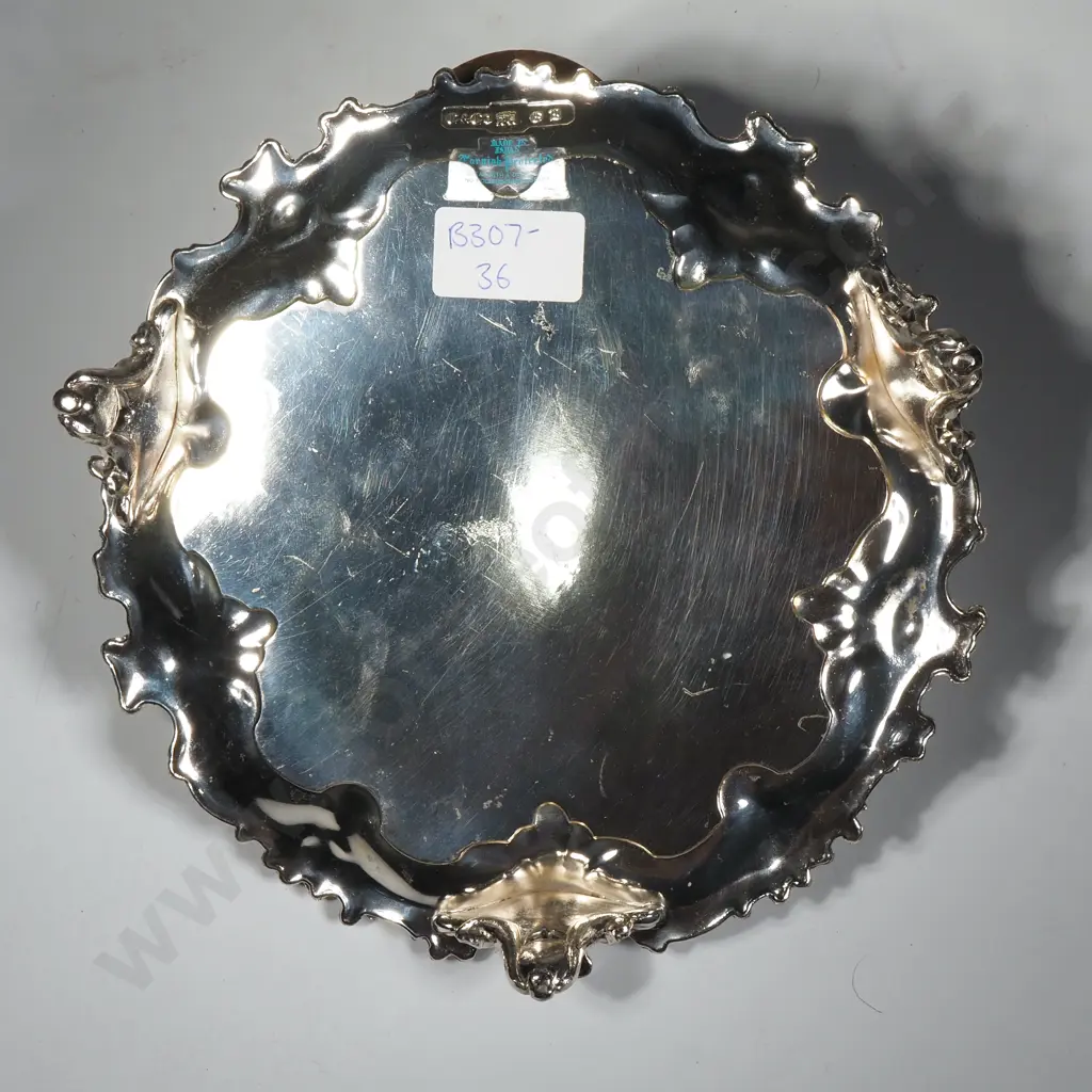 Silverplate Salver - Corbell & Co Image 1++