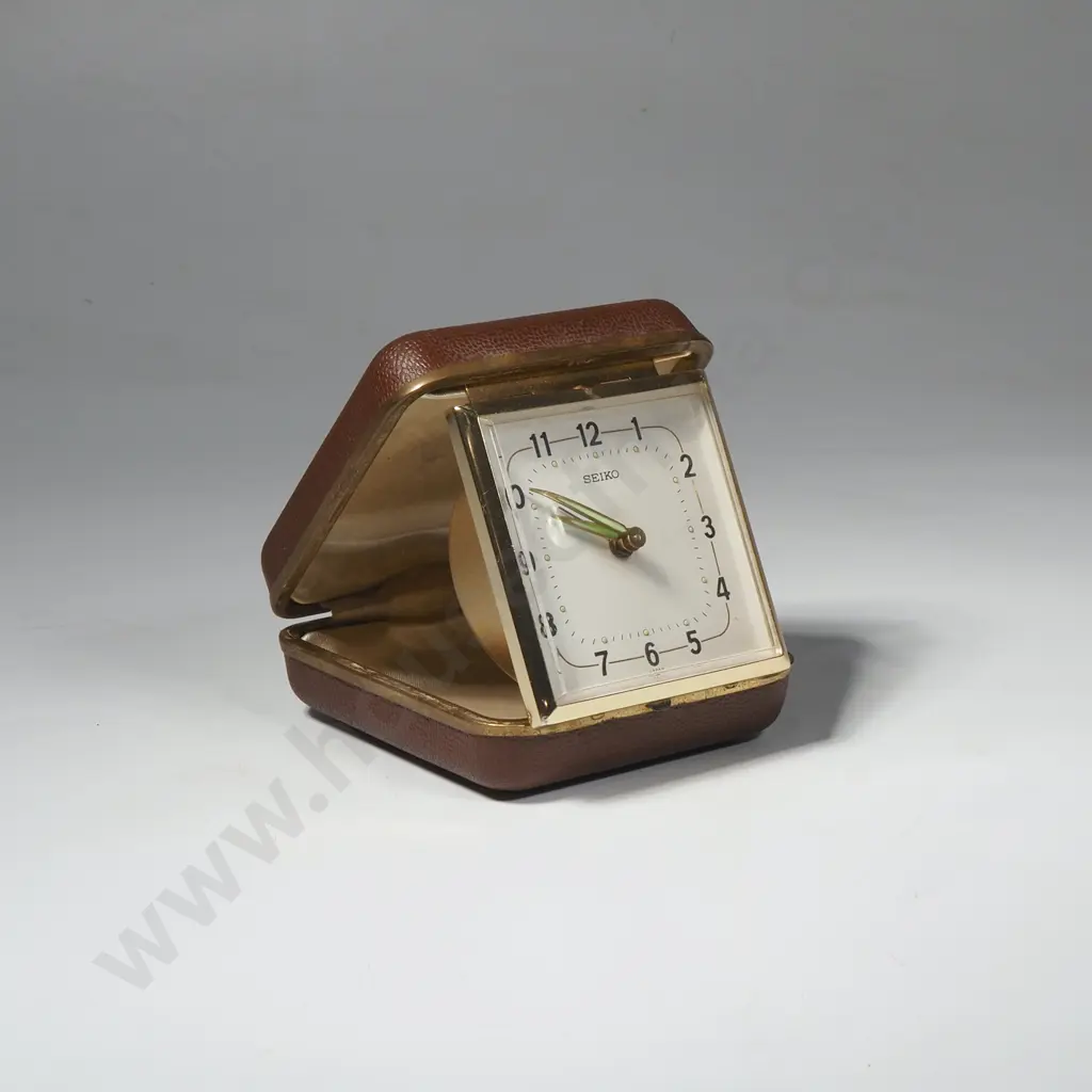 Vintage Seiko Travel Clock Image 1++