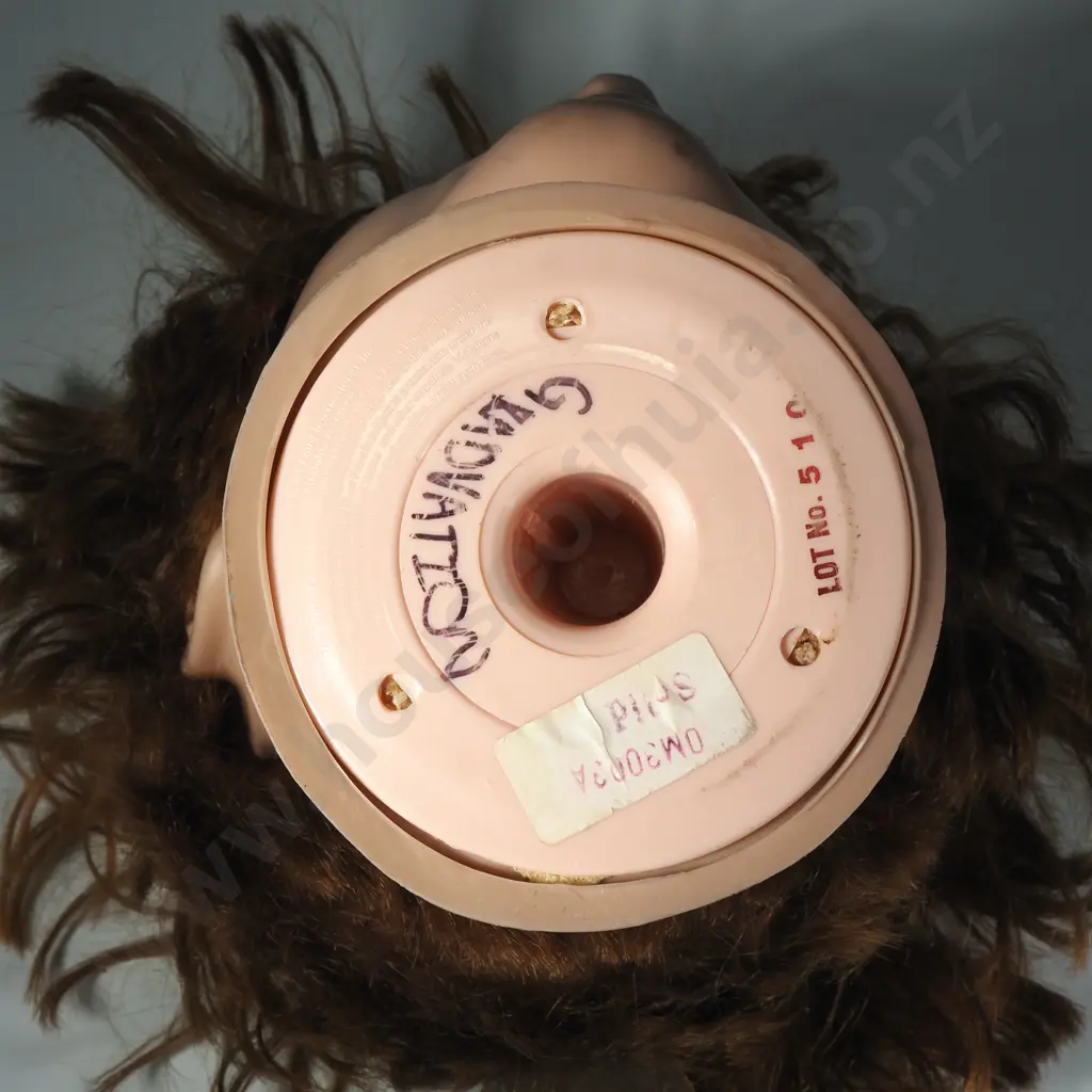 Mannequin Head by Pivot Point w Hair, Frequently Used to Practice Styling & Cutting Techniques Image 1++