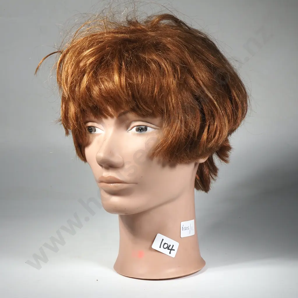 Mannequin Head by Pivot Point w Hair, Frequently Used to Practice Styling & Cutting Techniques Image 1++