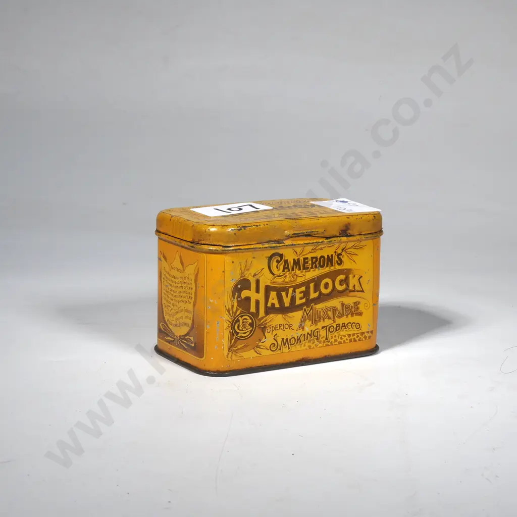 Cameron's Havelock Mixture Tobacco Tin Image 1++