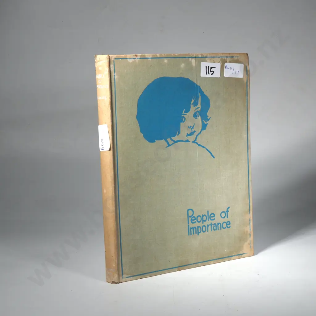 Book - People of Importance J.H. Dowd Published by Country Life Limited, 1943 Image 1++