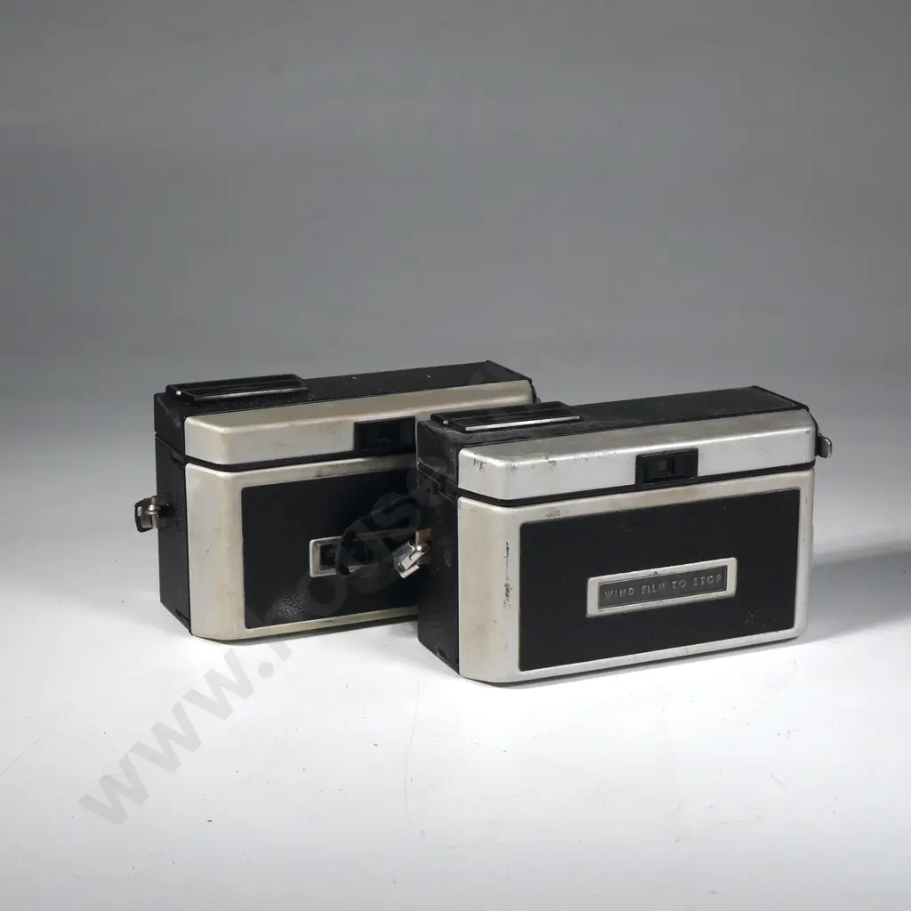 Vintage Kodak Instamatic 100 Cameras x 2 Image 1++