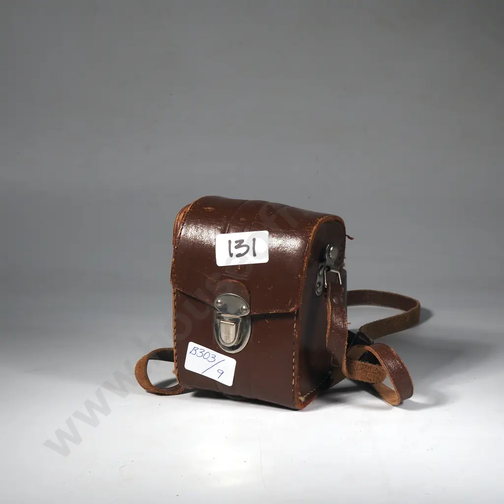 Vintage Jupiter Sr 6x25 Binoculars w Case Image 1++