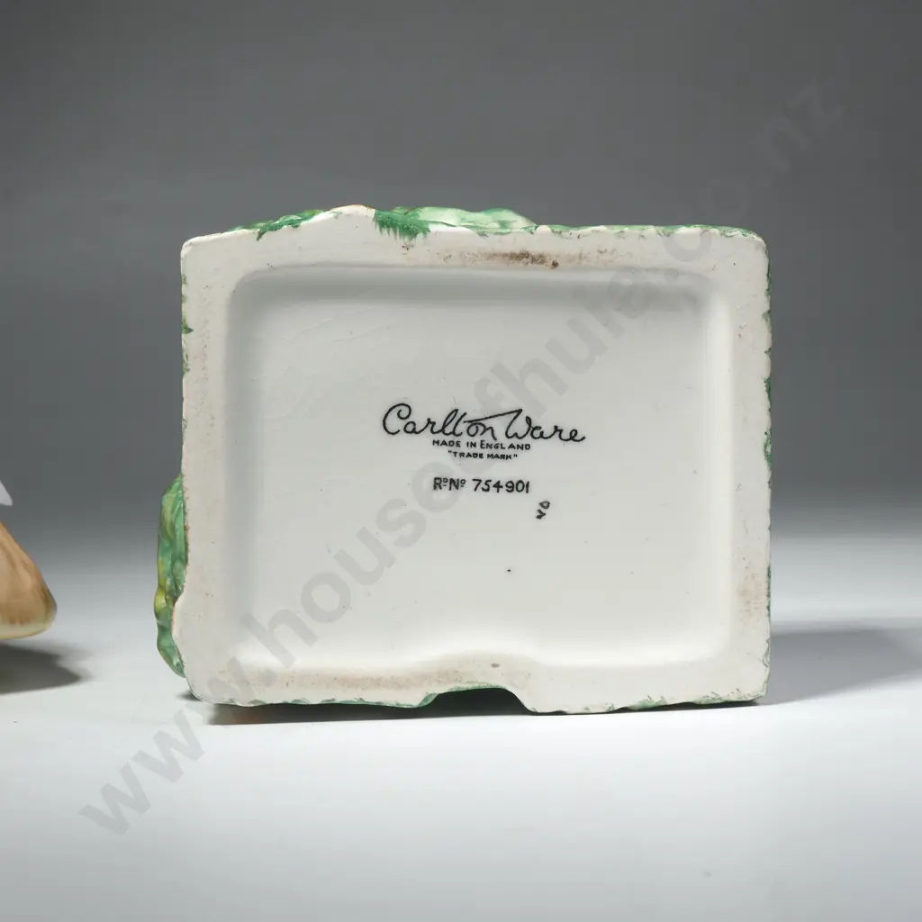 Vintage English Carlton Ware Potteries 'Cottage' Preserves Pot Image 1++