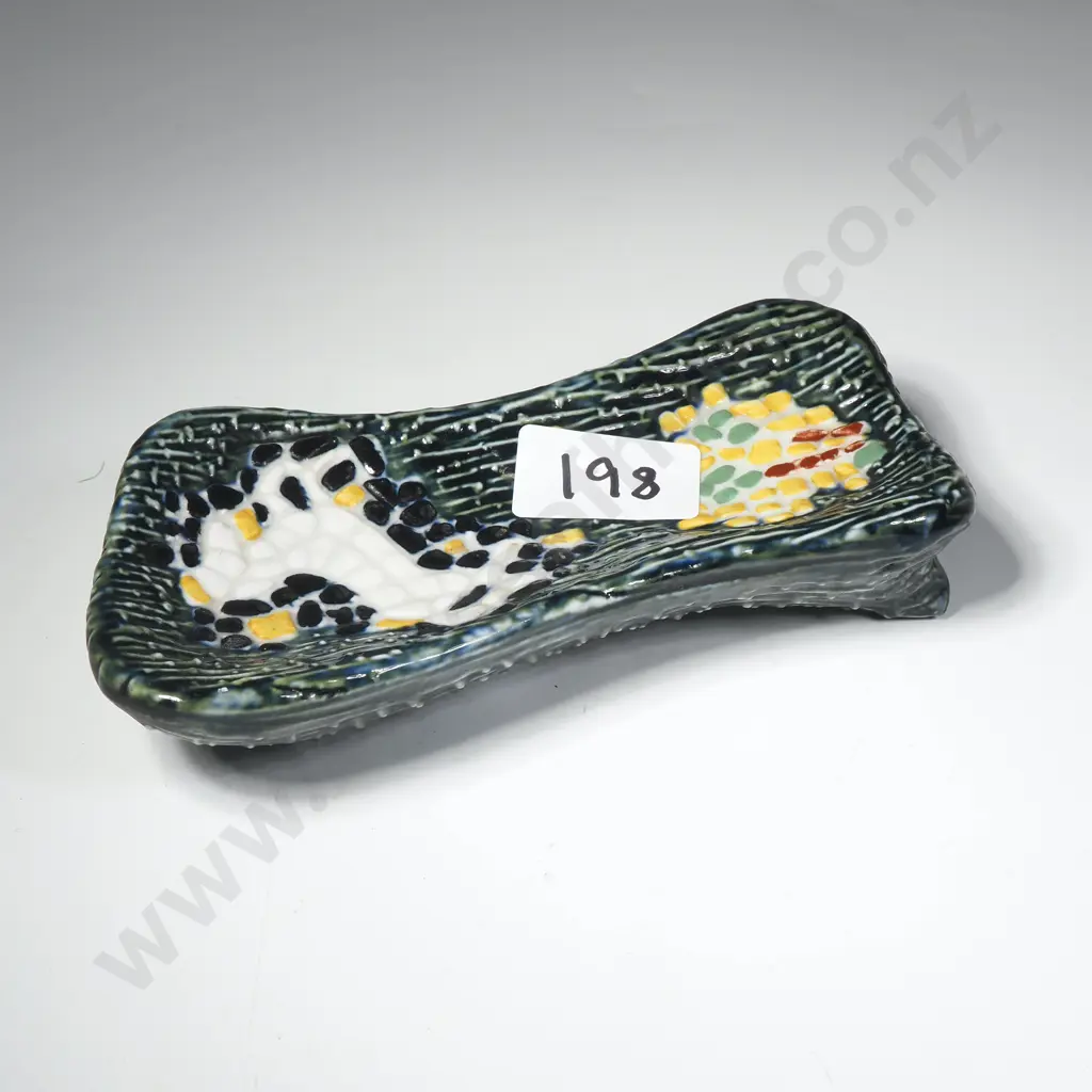 1950s Italian Mosaic Design Decanter Image 1++