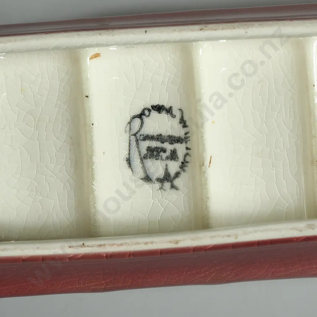 Collection of Four Small China Toast Racks Image 1++