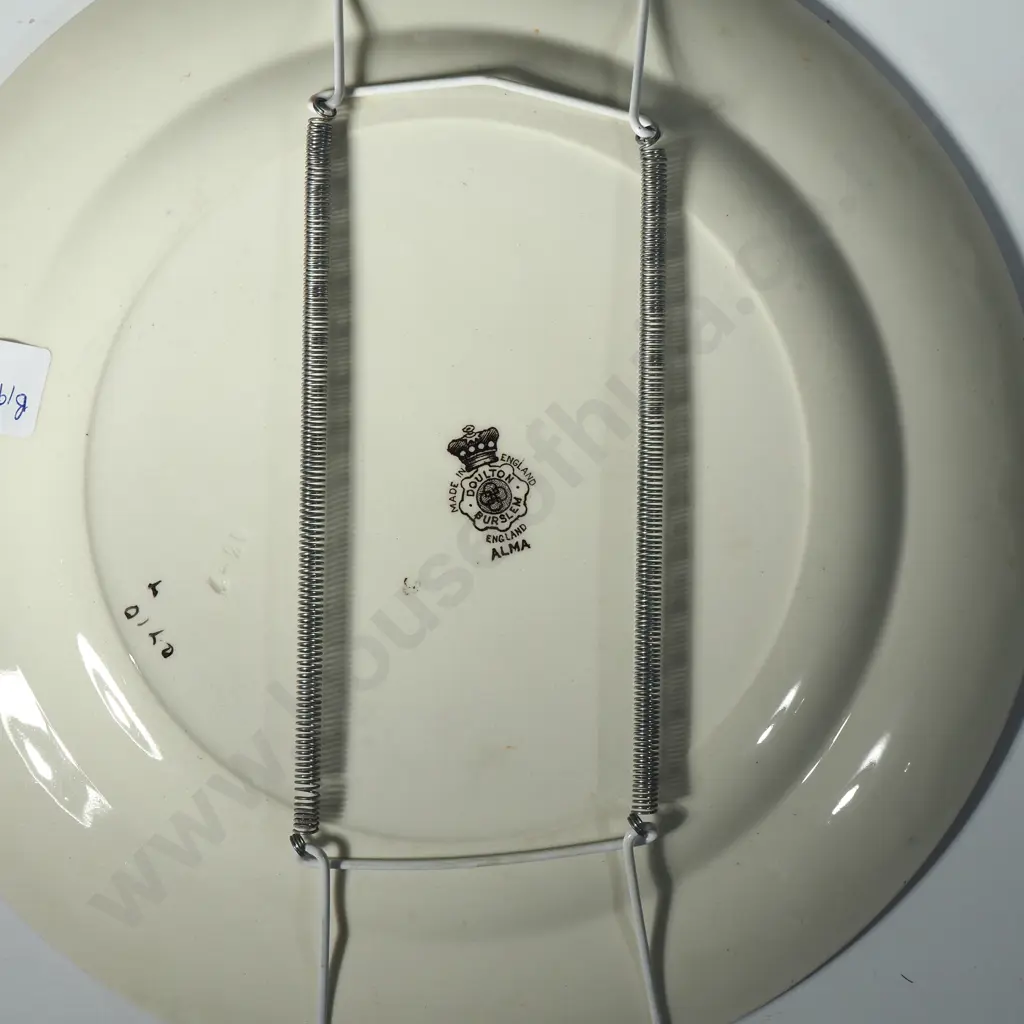 Doulton Burslem Plate "Alma" Pattern Image 1++