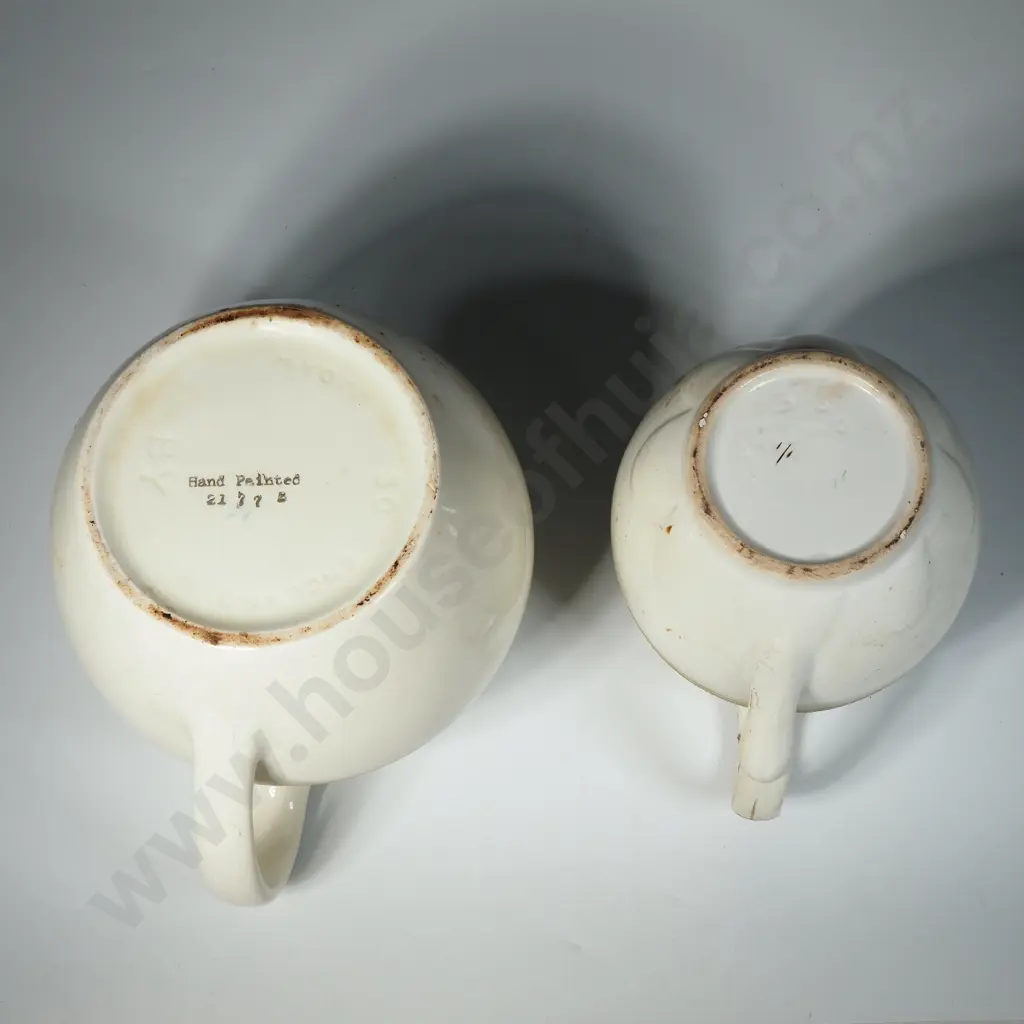 England Pottery Jugs - Hand-painted Image 1++