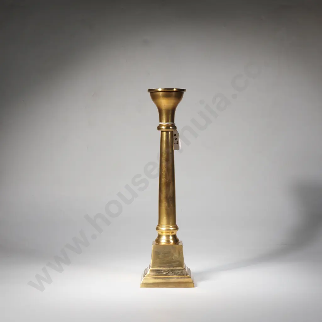 Brass Column Candlestick Image 1++