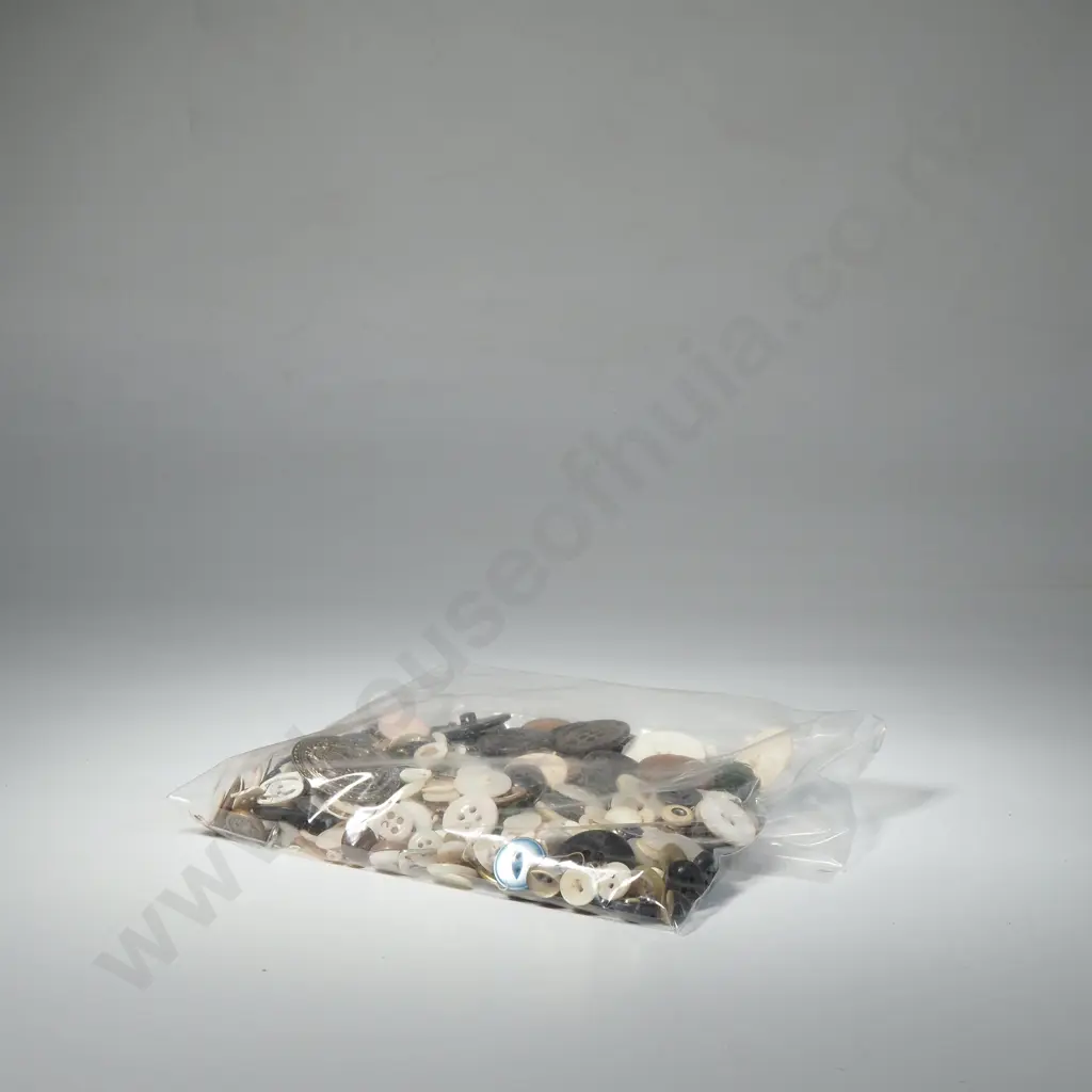 Collection of Buttons - Including Glass & Mother of Pearl Image 1++
