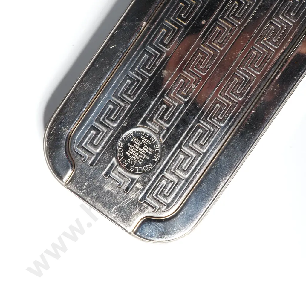 Antique Vintage Rolls Razor Made in England 1920s including Shaving Strop & Stone In Original Box Image 1++
