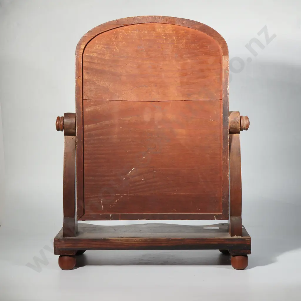 Late Victorian Mahogany Toilet Mirror  Image 1++