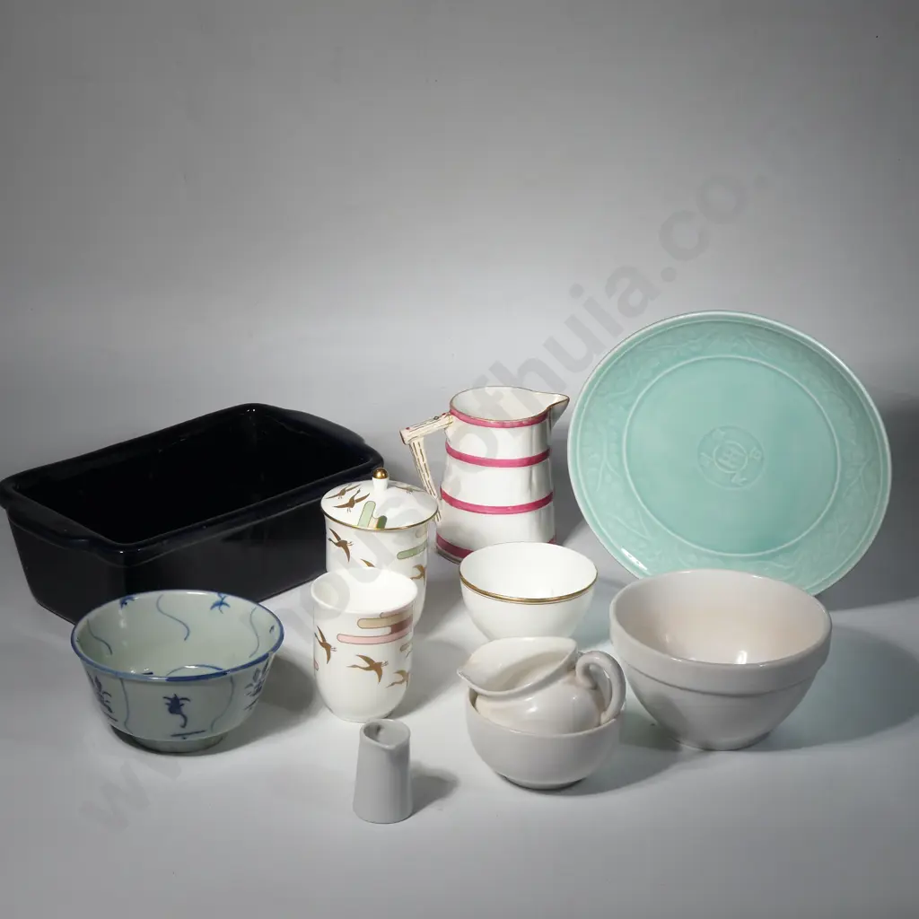 Quantity of Items including Royal Worcester Barrel Shaped Jug (A/F) Image 1++