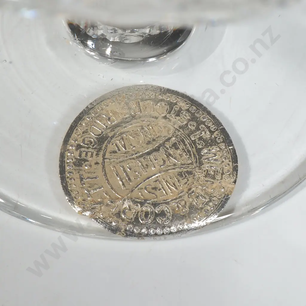 Five Crystal Stemmed Comports/ Dishes Image 1++