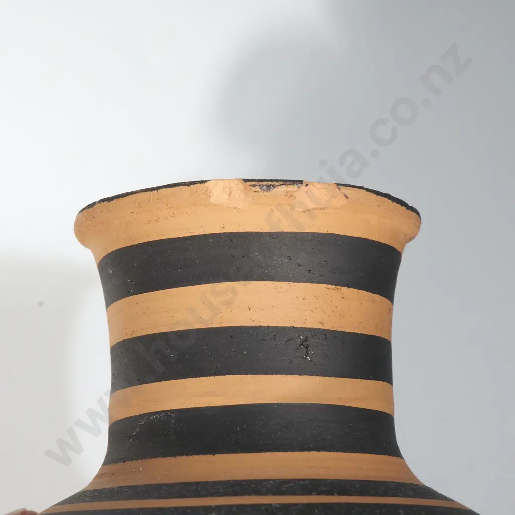 Vintage peruvian Ceramic Vases, 1 A/F Image 1++