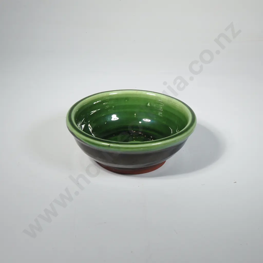Tony Sly Green Glazed Small Bowl Image 1++