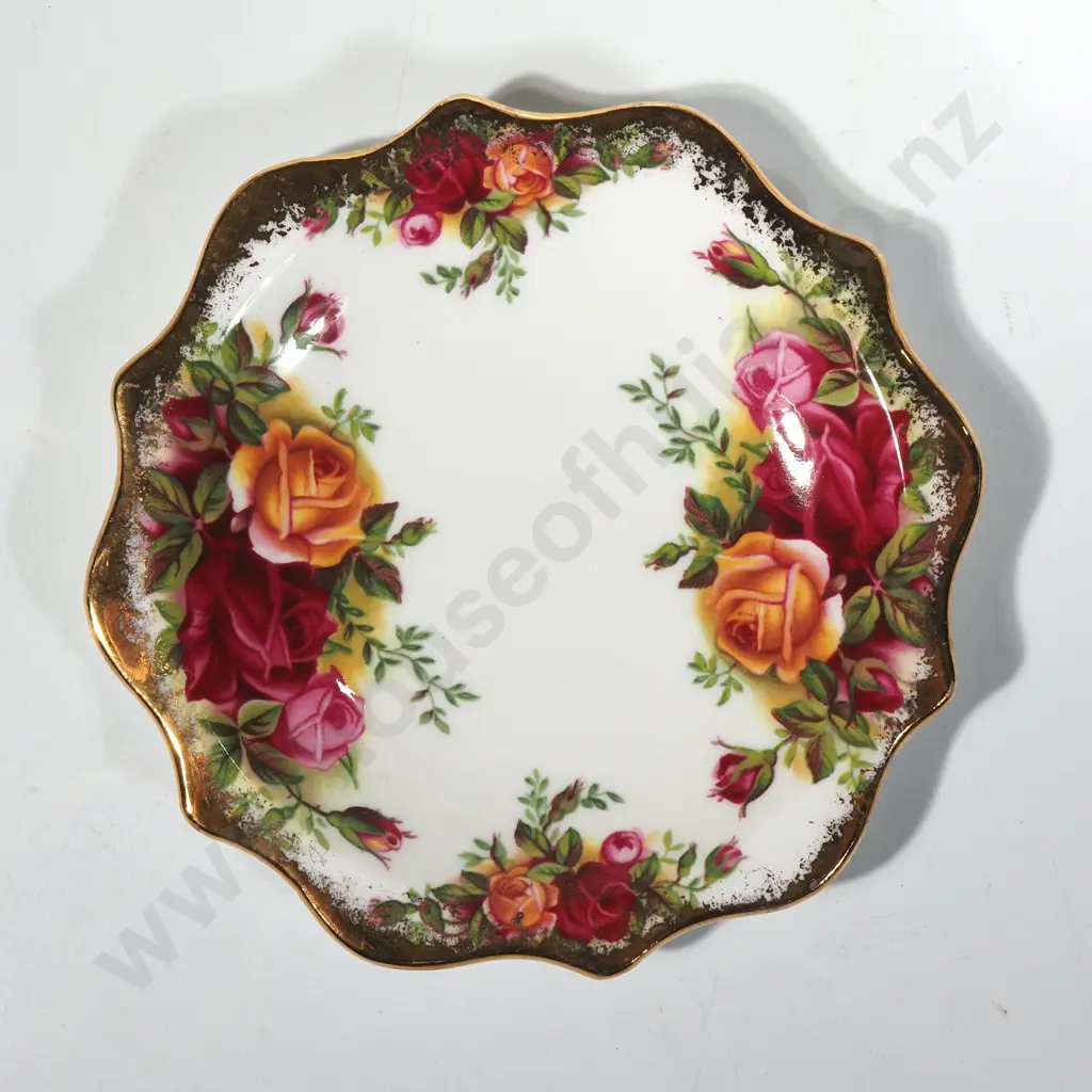 Four Royal Albert Trios, Sandwich Tray & Two Small Pin Dishes Image 1++