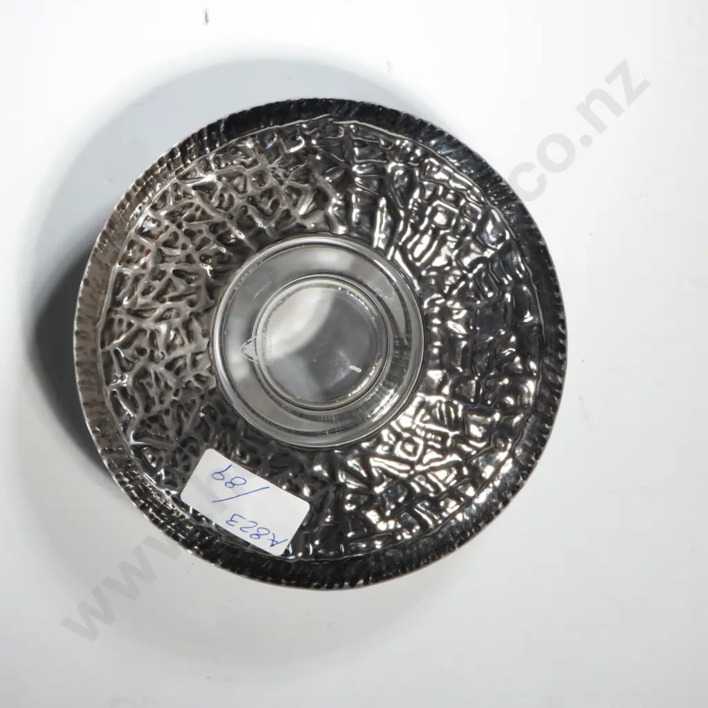 Orrefors Sweden Glass Candleholder Image 1++