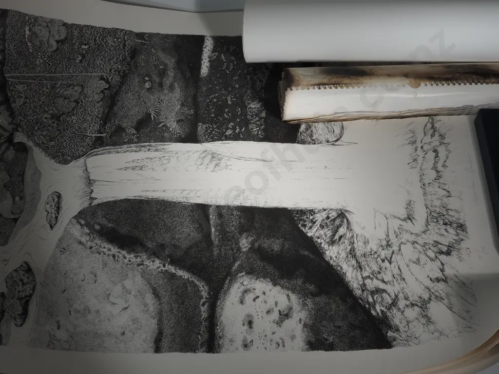 The "Donald James Waters Lest We Forget Calendar For 1993 (Burnt) Image 1++