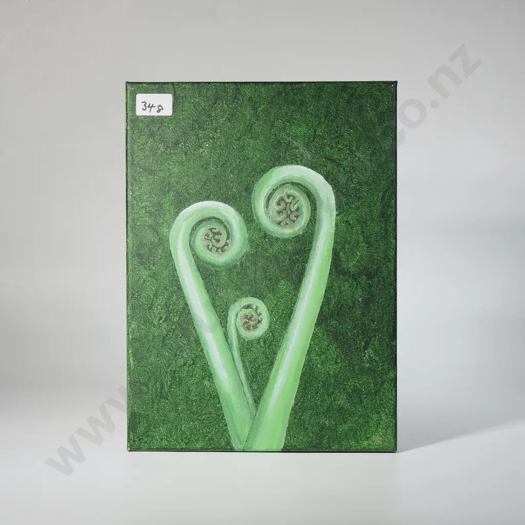 Koru Aroha - Acrylic on Canvas Image 1++