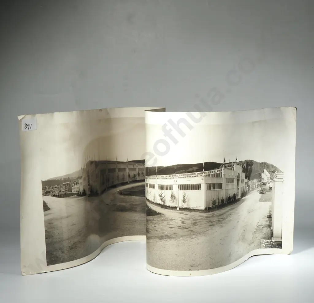 R P Moore - 1923 South Seas Exhibition, Dunedin, Panoramic Photograph Image 1++