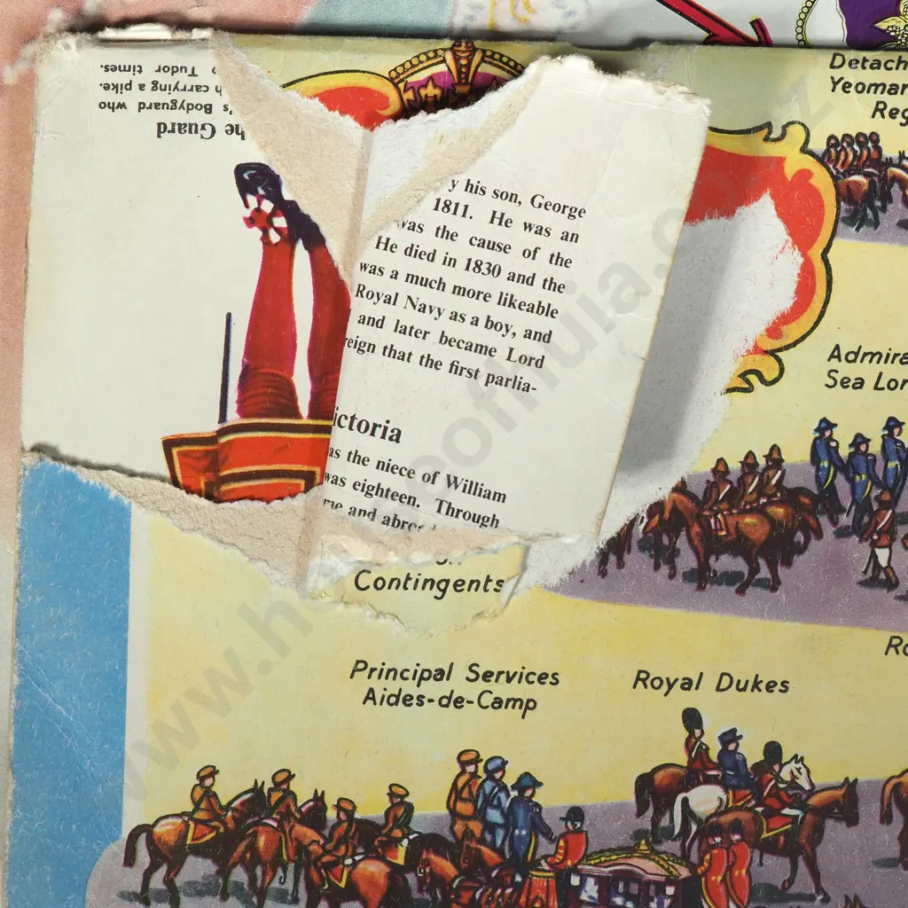 The Coronation of The Queen Stand Up Model of The Royal State Coach, The Coronation of Their Majesties Official Souvenir Image 1++