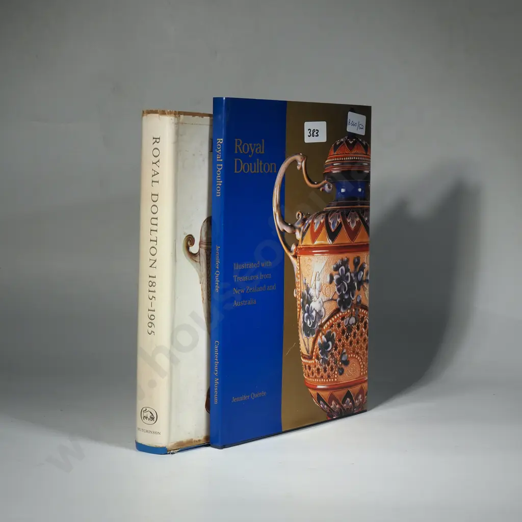 Two Books on Royal Doulton - Royal Doulton 1815 -1965 & Royal Doulton Illustrated w Treasures from NZ & Australian Image 1++