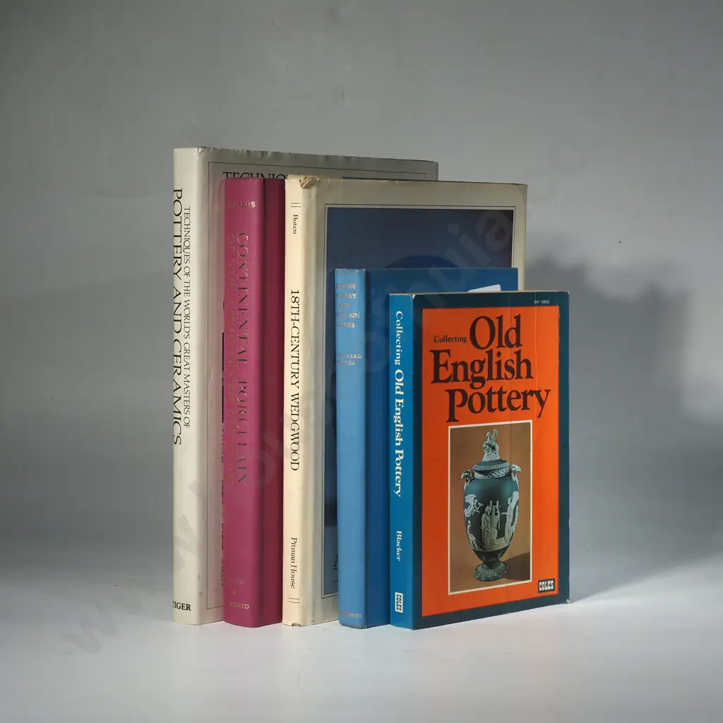 Five Books on Pottery & Porcelain Image 1++