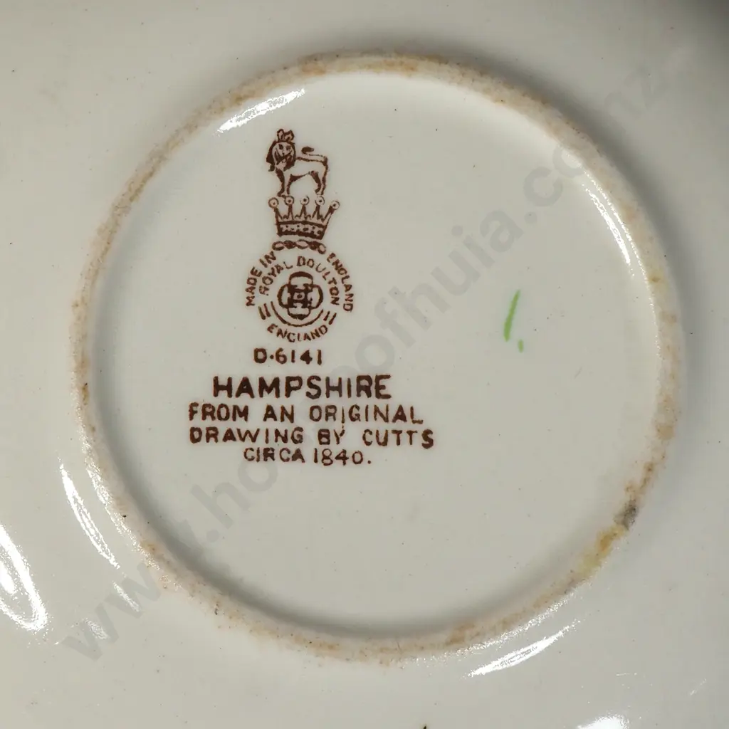 Two Trios, Satsuma Style Miniature Teapot, Old Foley James Kent Shaped Tray, Royal Doulton Staffordshire Pin Dish Image 1++