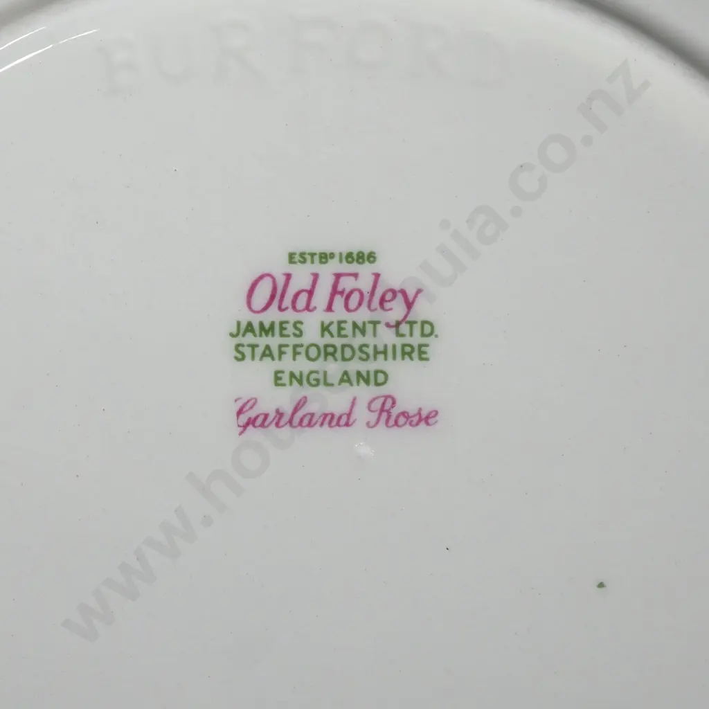 Two Trios, Satsuma Style Miniature Teapot, Old Foley James Kent Shaped Tray, Royal Doulton Staffordshire Pin Dish Image 1++