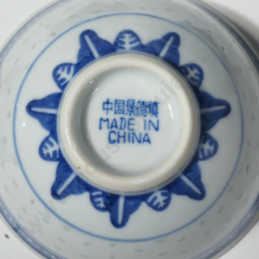 Large Tea Set Collection of Blue & White Porcelain Image 1++