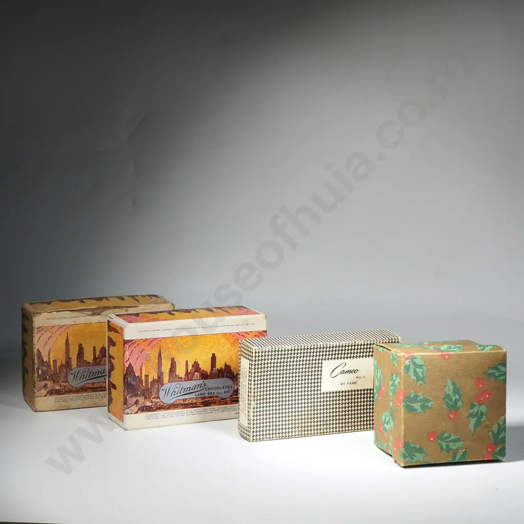 Four Small Cardboard Boxes Image 1++
