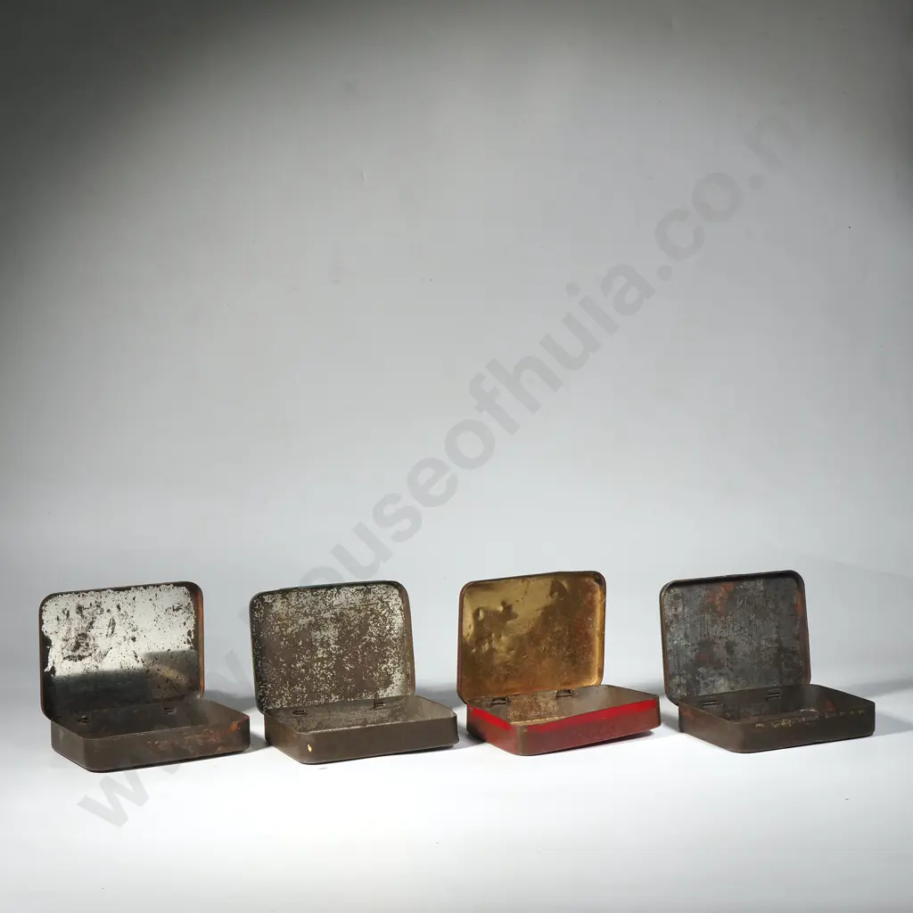 Four Vintage Tobacco Tins Image 1++