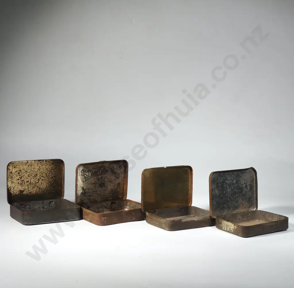 Four Vintage Tobacco Tins Image 1++