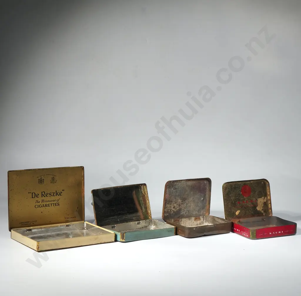 Four Vintage Tobacco Tins Image 1++