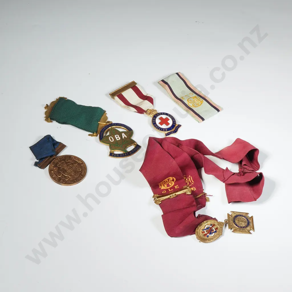 Four Medals & Ribbons Image 1++