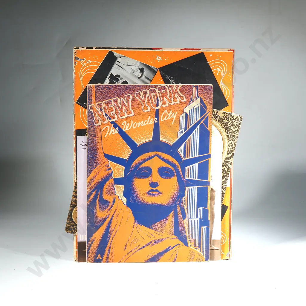 Ephemera to Include Vintage Souvenir Booklet 'New York The Wonder City' Image 1++