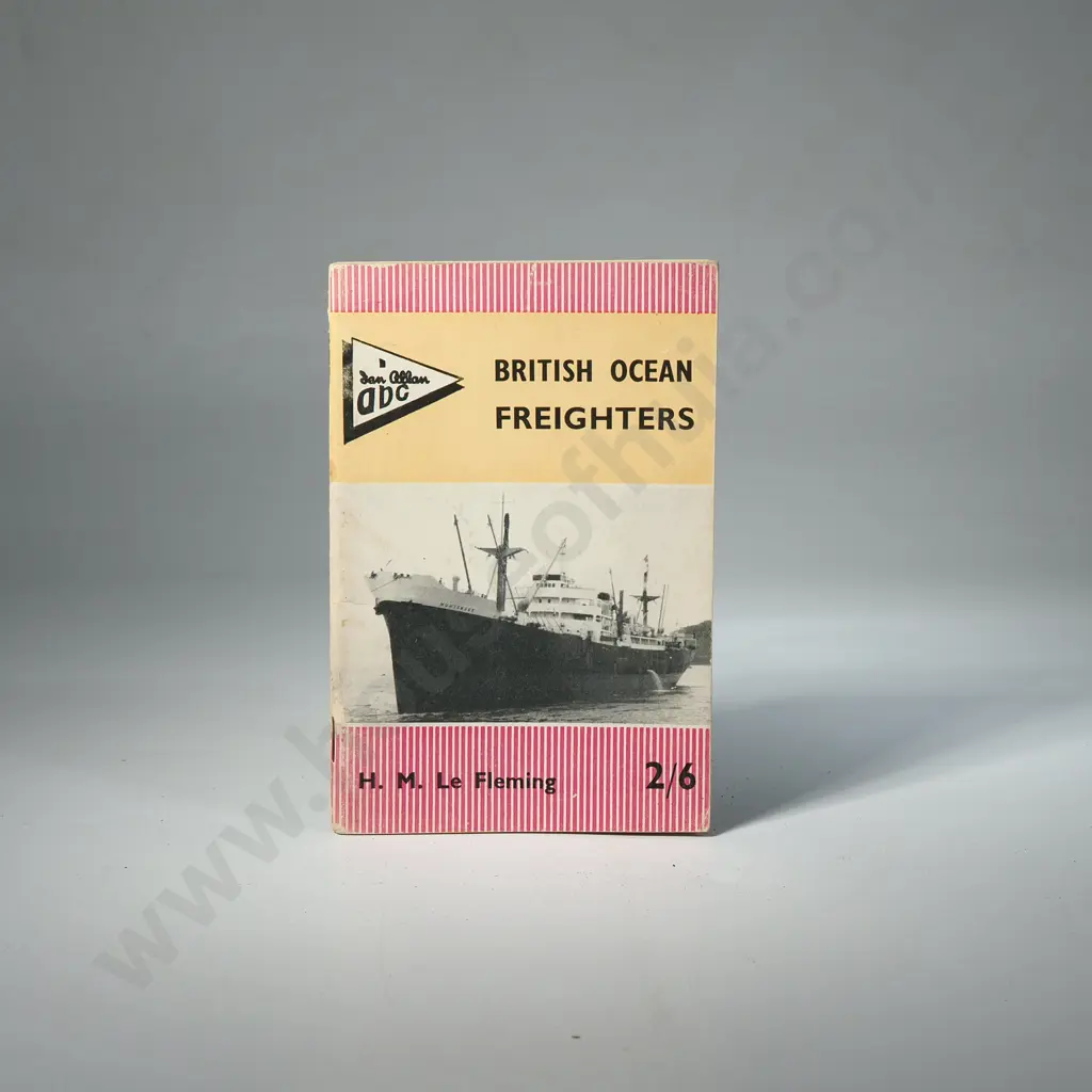 Vintage 1961 Edition of Ian Allan ABC Series Booklet Titled British Ocean Freighters by H M Le Fleming Image 1++