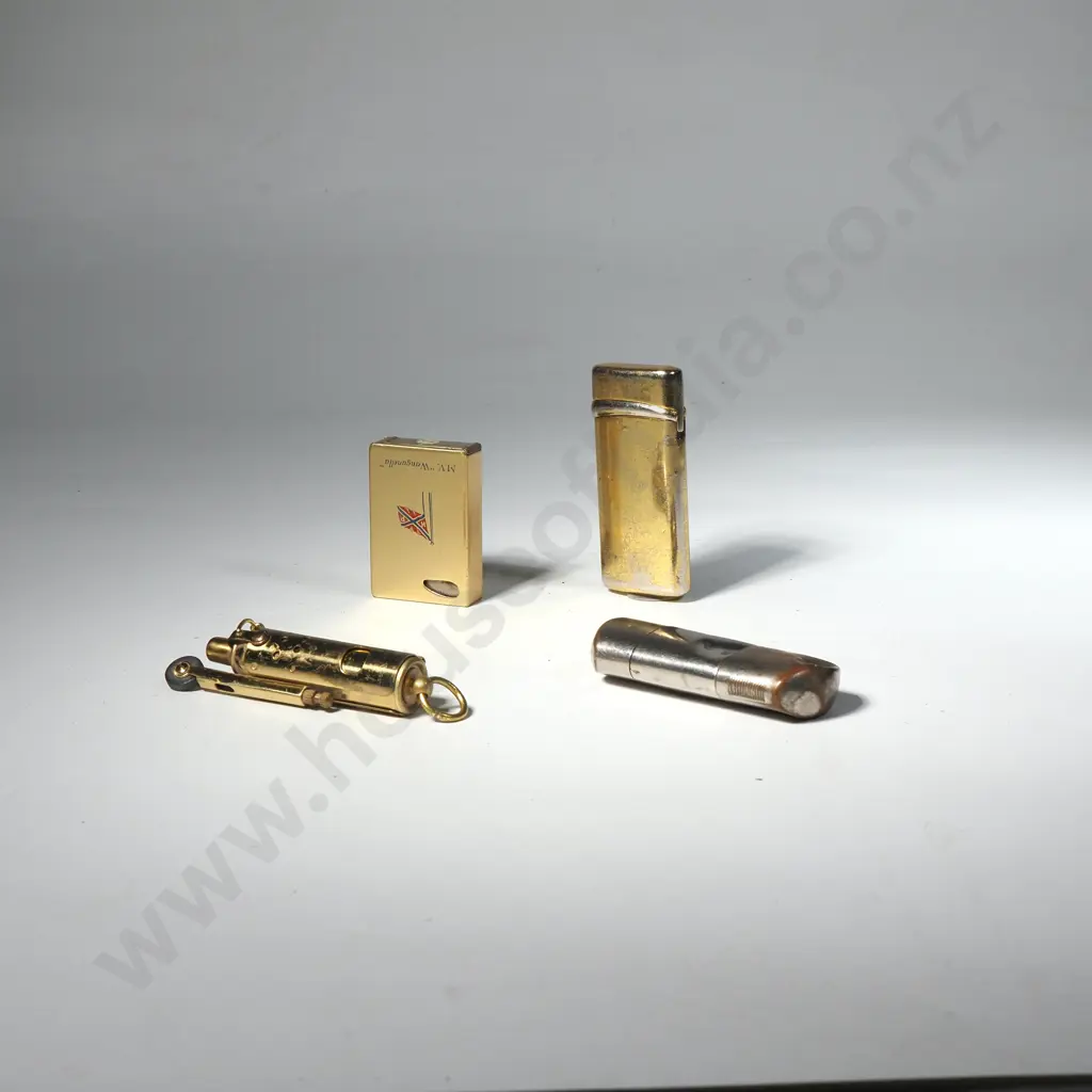 Four Vintage Lighters Image 1++