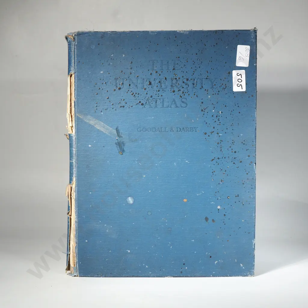The University Atlas - Goodall & Darby 1945 Image 1++