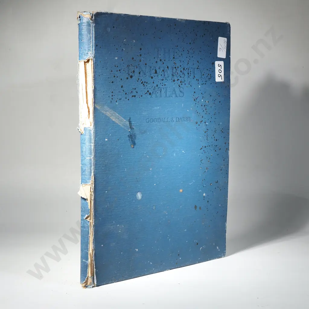 The University Atlas - Goodall & Darby 1945 Image 1++