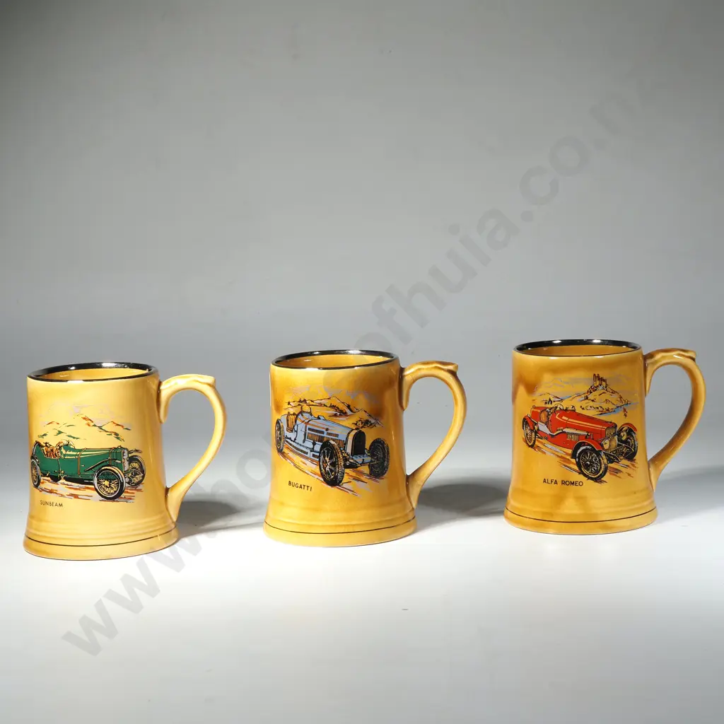 Wade England - Veteran Car Club Three Mugs Image 1++