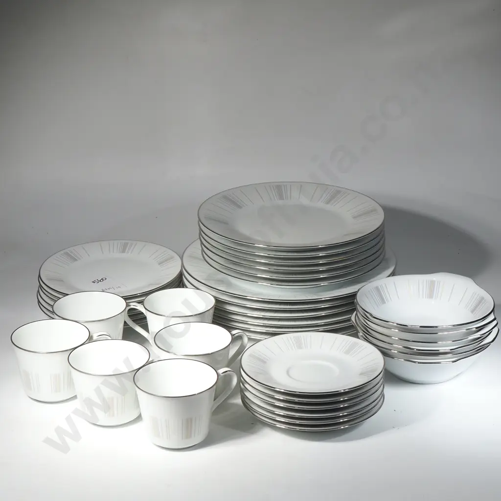 Noritake 42 piece Dinner Set in the Isabella Pattern Image 1++