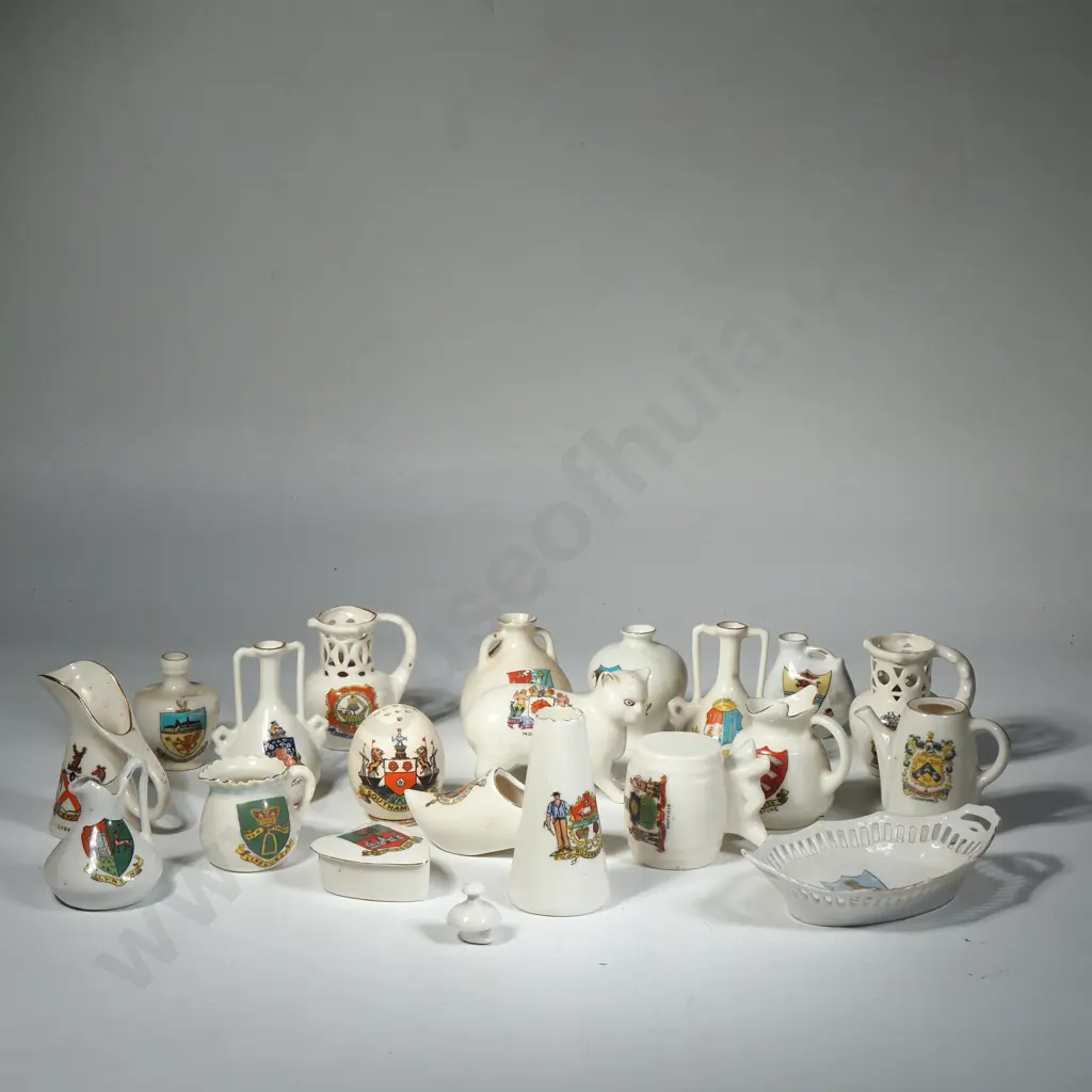 Twenty China Souvenir Miniatures, Some Arcadian Image 1++