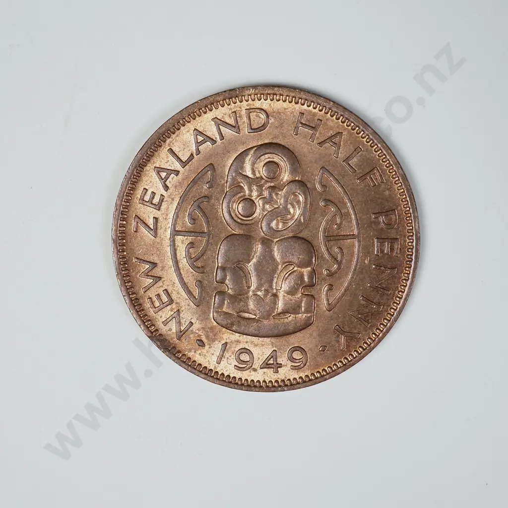 1949 HALFPENNY, A.UNC, C.V. $35 Image 1++
