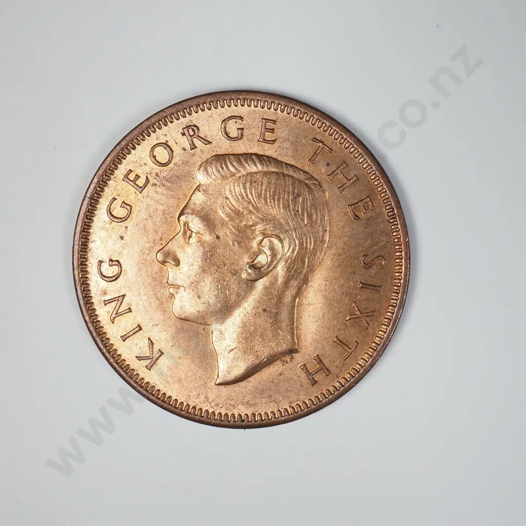 1950 HALFPENNY, A.UNC, C.V. $35 Image 1++