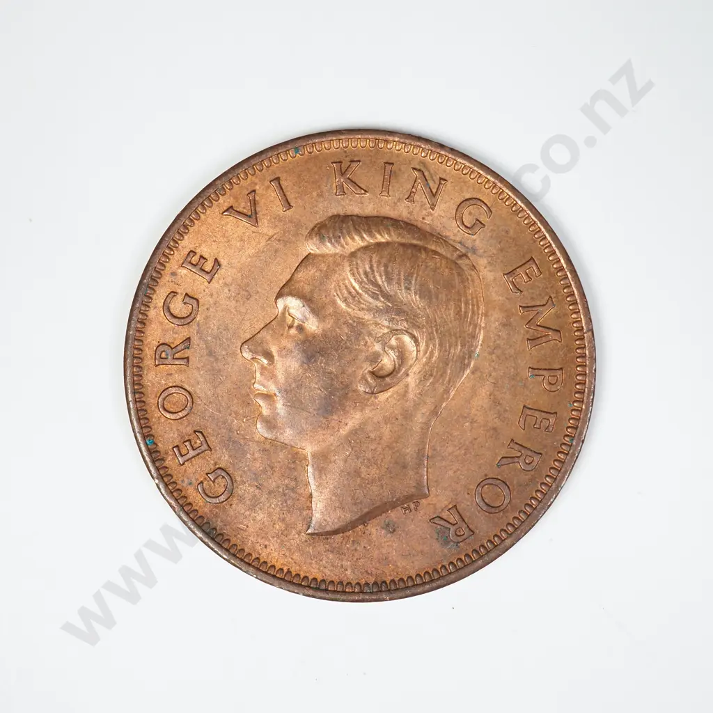 1944 ONE PENNY, A.UNC, C.V. $55 Image 1++